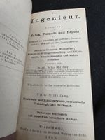 Der Ingenieur. Tafeln, Formeln und Regeln. Band 3. 1863