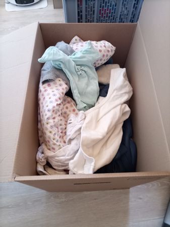 Grosses Babykleiderpaket, Grösse 60/62 mit 3 Schlafsäcke