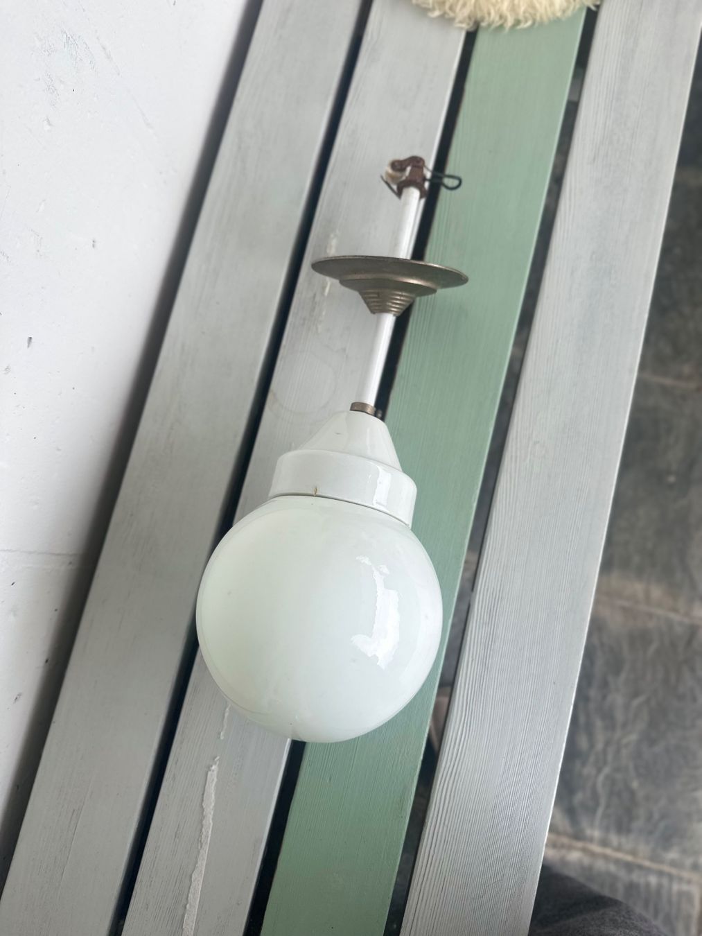 Lustres & lampes de plafonds: Alte Küchenlampe /Gut – D'occasion à Uitikon Waldegg par gotohellix 3
