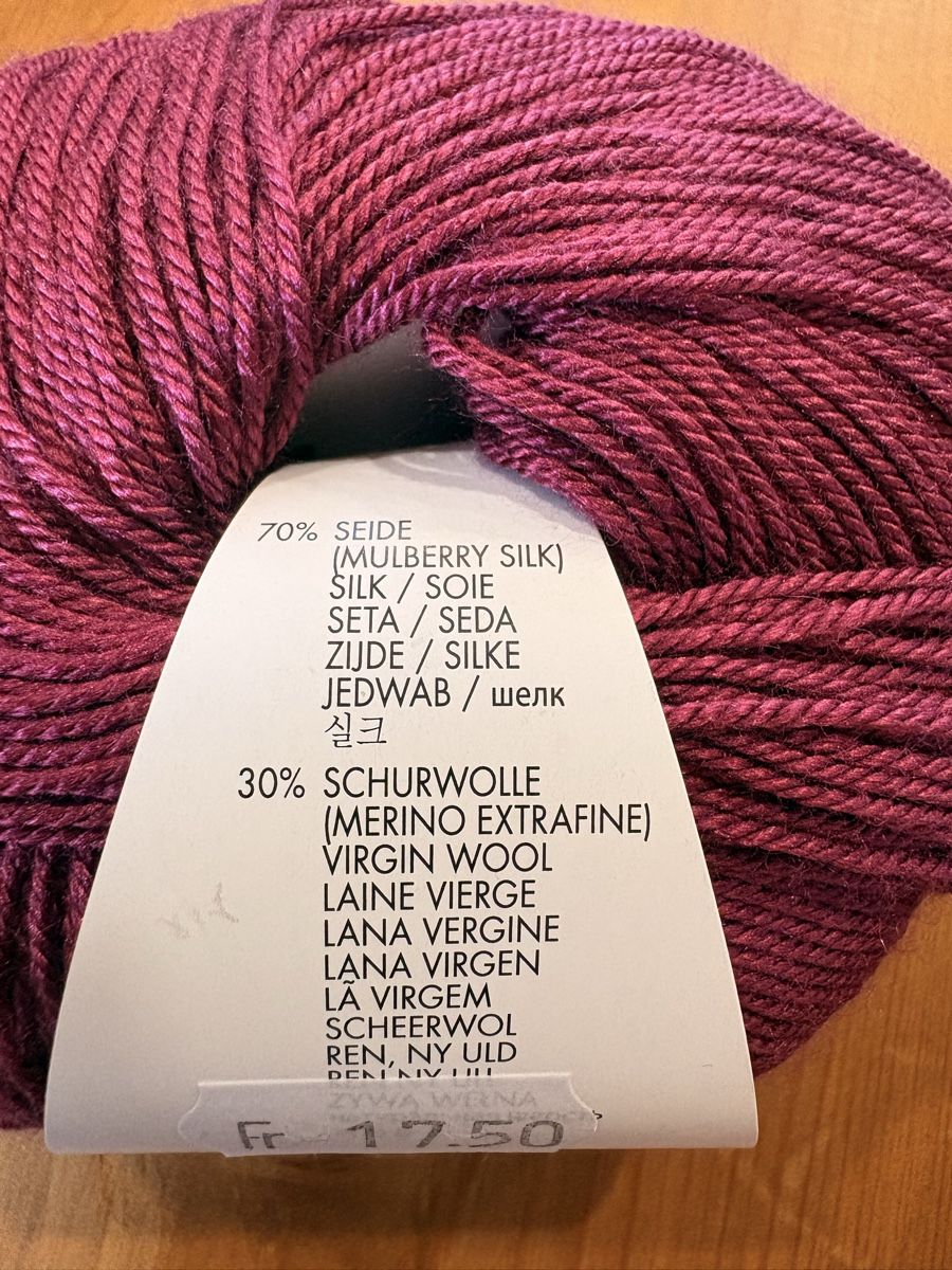 Cordicelle & Fili: Lang Classic Silk 9x fuchsia – Nuovo e nell'imballaggio originale da Bex venduto da eli_2kgy 2