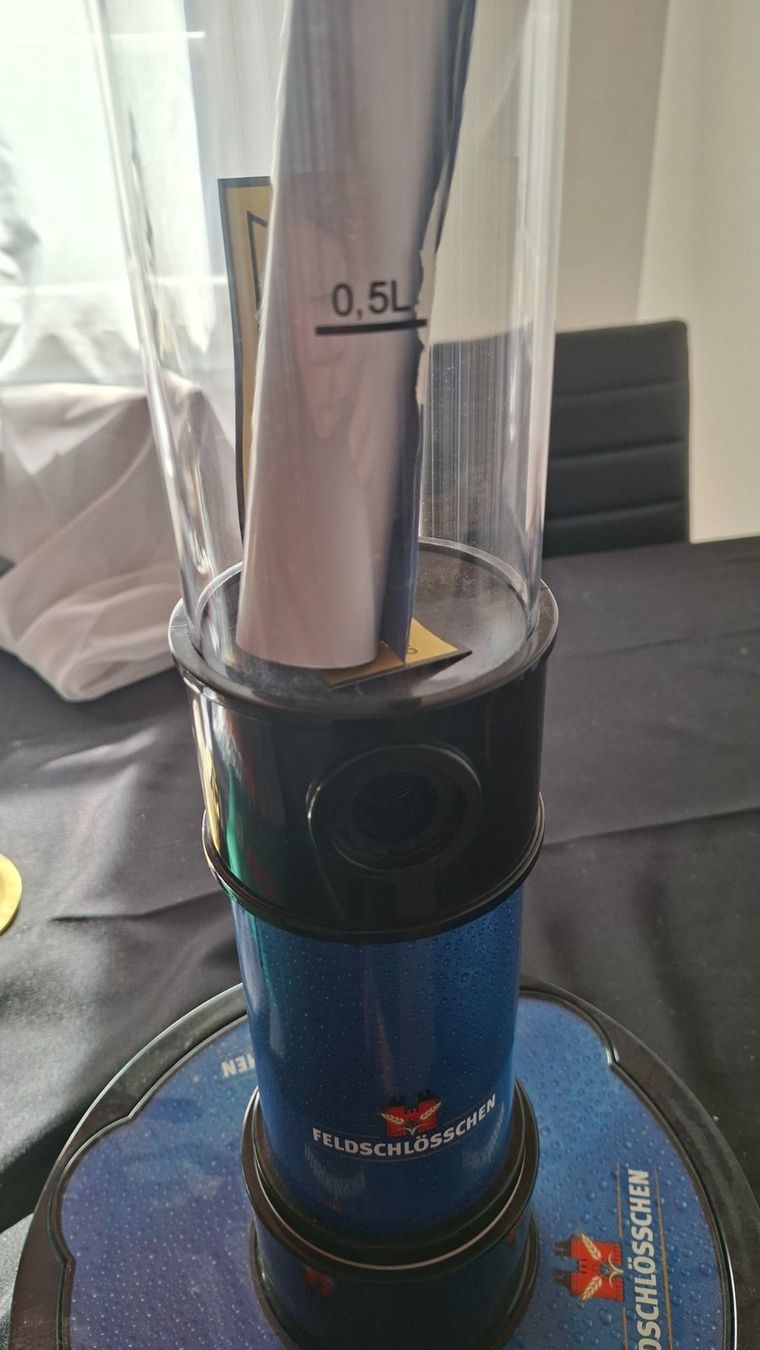 Feldschlösschen Gläser: Biertower Feldschlösschen 3L Neu – Neu und originalverpackt aus Goldau von Sarantantan 2