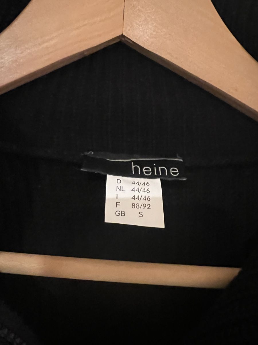 Heine Maglioni & Felpe: HEINE Herren Pullover schwarz Schurwolle Grösse 44/46 – Nuovo (secondo la descrizione) da Hünenberg venduto da Paddels 2