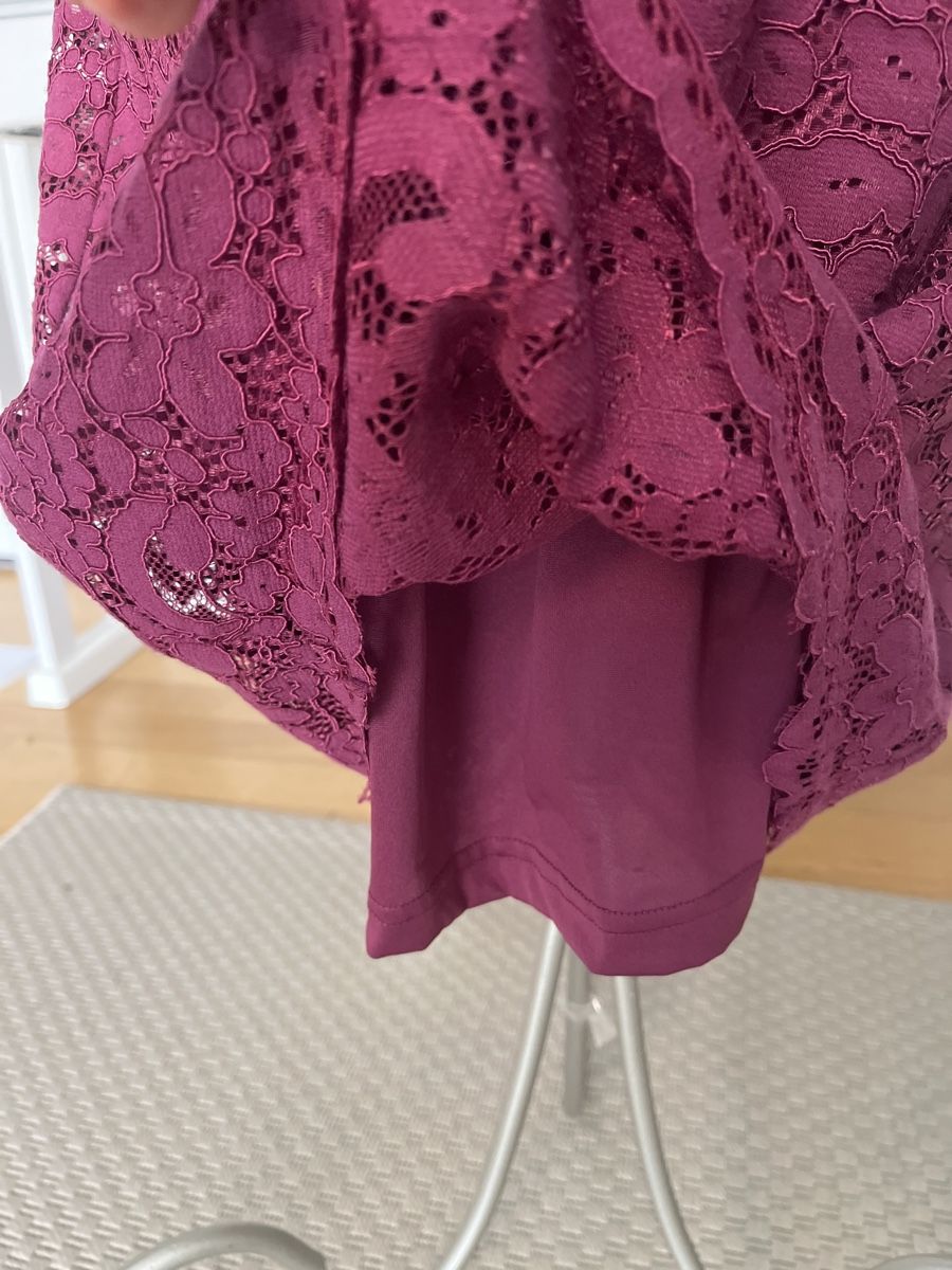 Esprit Vestiti: Spitzenkleid, lila,  Esprit, 34 – Usato da Solothurn venduto da Bobesch08 4