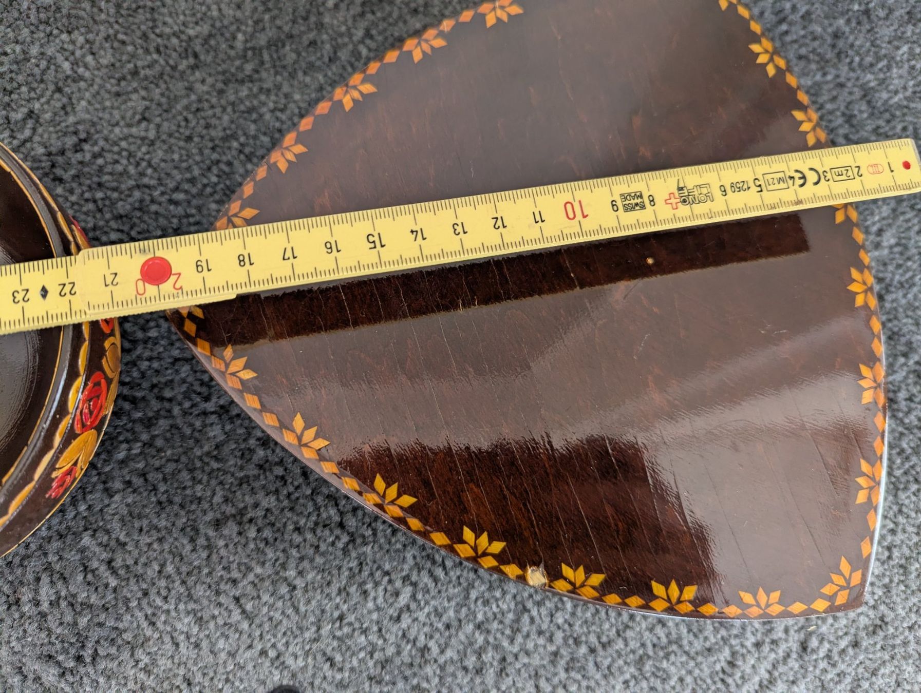Geschirrsets: Vintage russische Schale mit Untersetzer – Gebraucht aus Ormalingen von marithias23 6