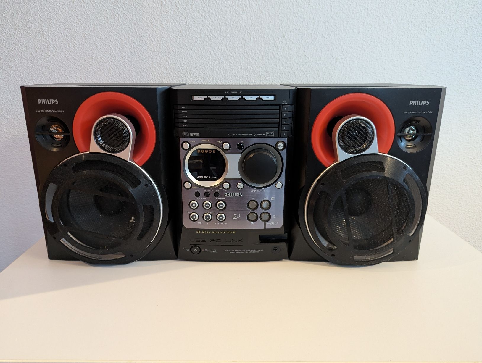 Philips Multimediaplayer & Streamer: Philips Micro Hifi System MC-570 Stereoanlage – Gebraucht aus Stans von Eberli0