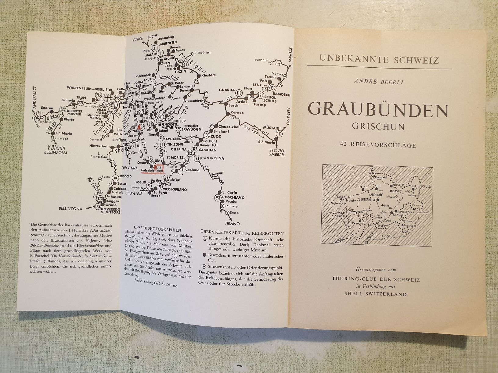Libri: Graubünden _ Unbekannte Schweiz – Usato da Viganello venduto da Priska.c 1