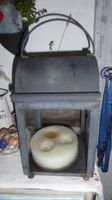 grosse Laterne Höhe mit Aufhänger 44 cm, Breite 20cm