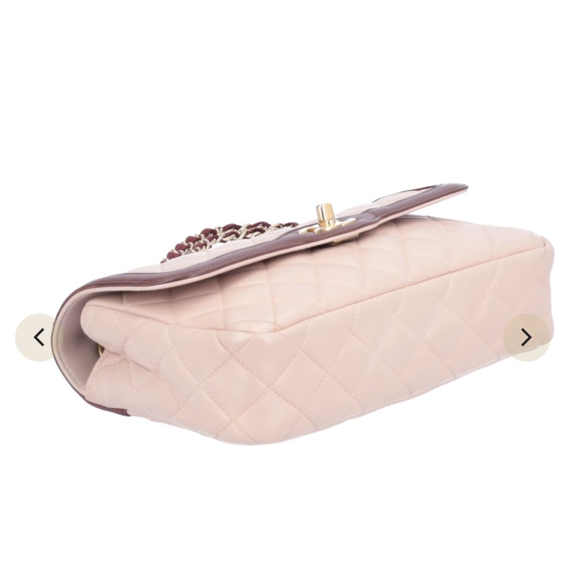 Chanel Borse da donna: Vintage Chanel Classic Singleflap Rosa / Bordeaux – Usato da Niederhasli venduto da stessence 4