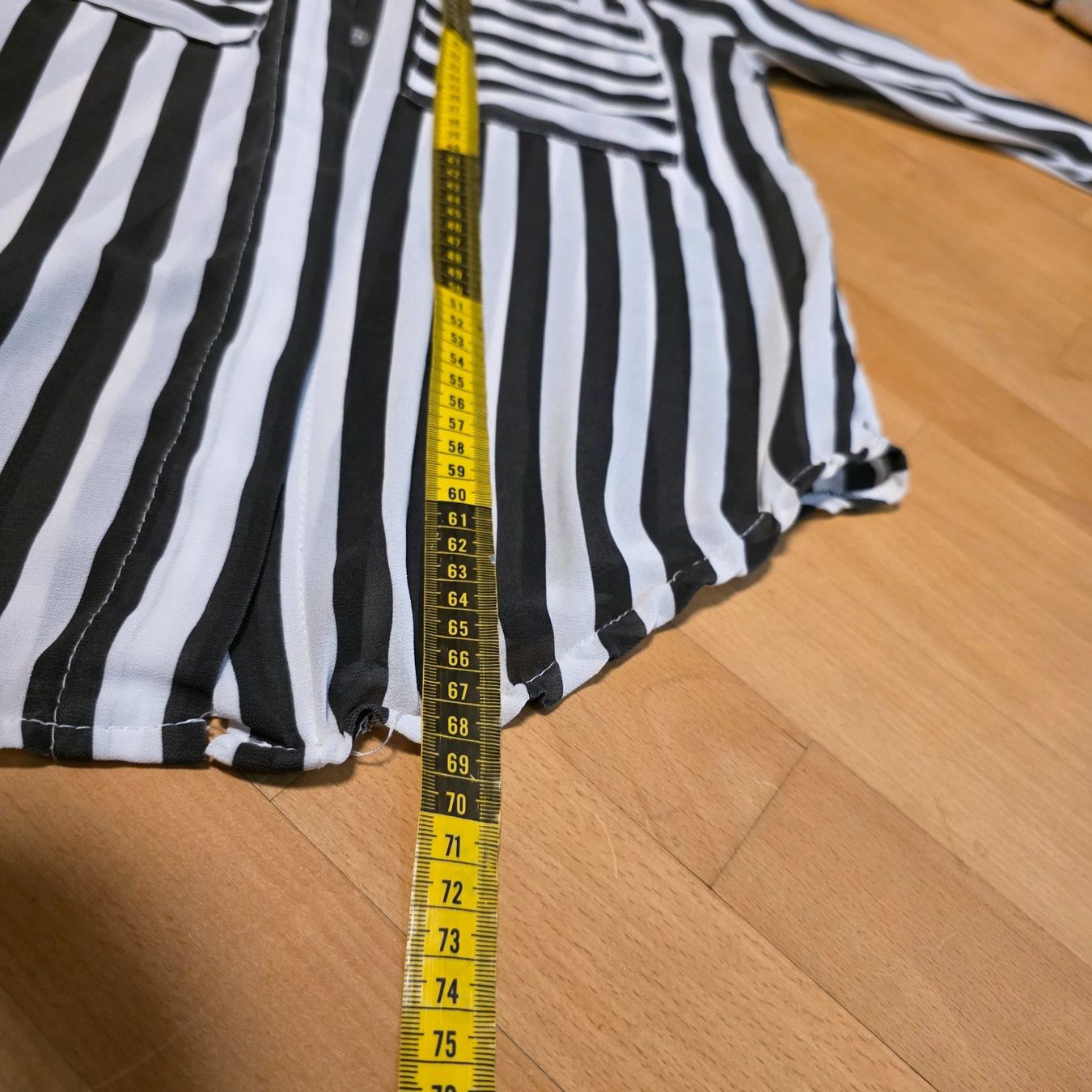 Camicette: Luftige gestreifte Bluse mit verdeckter Knopfleiste – Usato da Wald ZH venduto da CapLux 6