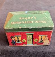 Blechdose Sharp's Super-Kreem Toffee Sparbüchse gebraucht