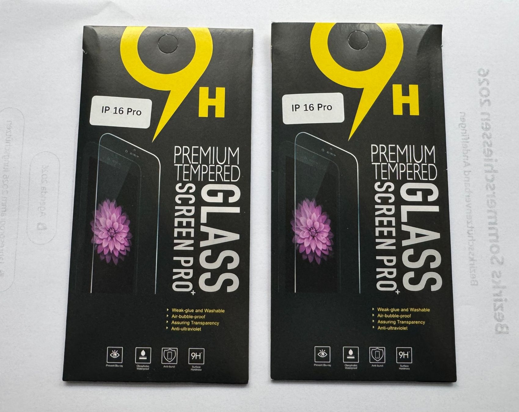 Apple Cover & Protezioni schermo: Displayschutz iPhone 16pro – Nuovo e nell'imballaggio originale da Uhwiesen venduto da sepp357