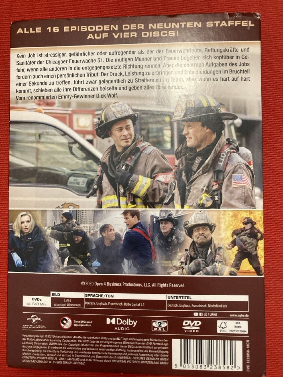 Tous les DVDs: Chicago Fire Staffel 9 – Neuf (Voir description) à Oetwil am See par Winnie3 1