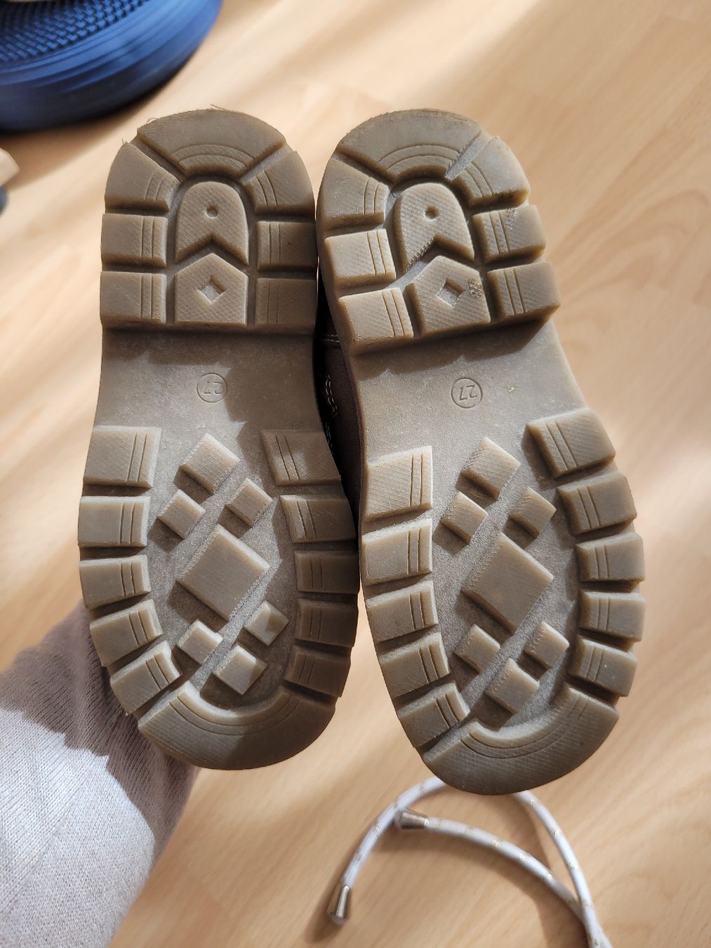 Schuhe für Jungen: Herbstschuhe, Gr. 27, gefüttert – Gebraucht aus Inwil von Flower2325 1