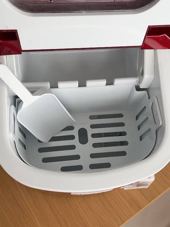 Elettrodomestici da cucina:  TecTake Eiswürfelmaschine / Ice Maker  Rot – Usato da Zürich venduto da akay2004 1