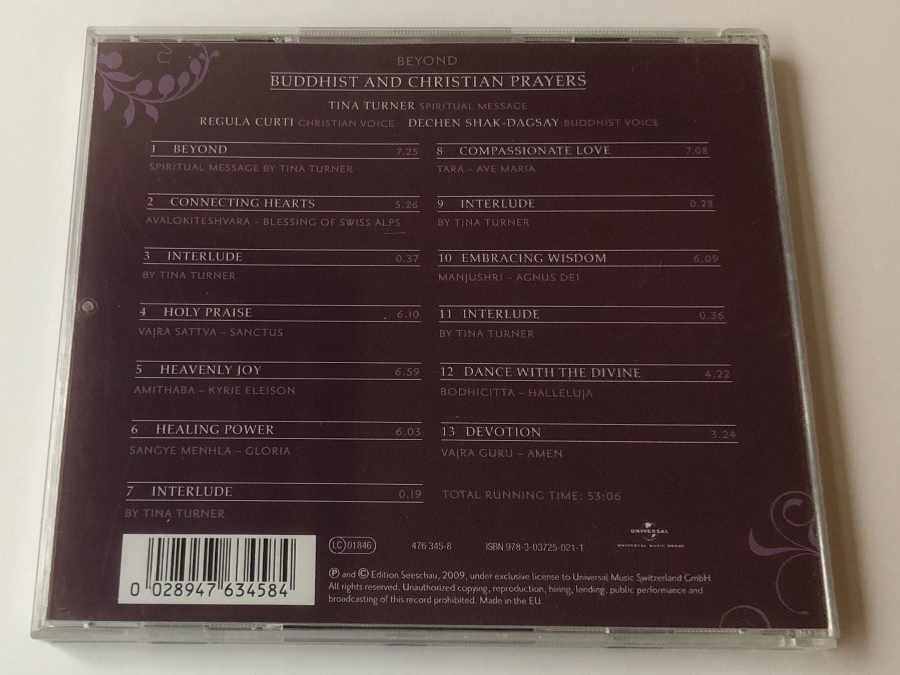 CDs: Tina Turner Beyond – Gebraucht aus Oberried Brienz von Chyara 1
