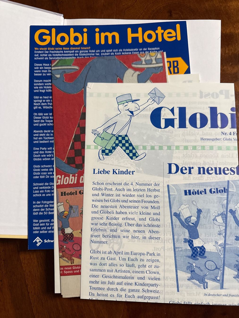 Bücher: Hotel Globi - 1.Auflage - 1998 – Neu (gemäss Beschreibung) aus Oberentfelden von rosabella 1