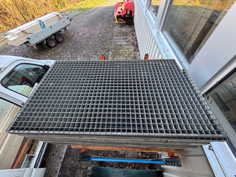 1x Robuster Gitterrost, Lüftungsgitter, Rost, Gitter (Gebraucht) in ...