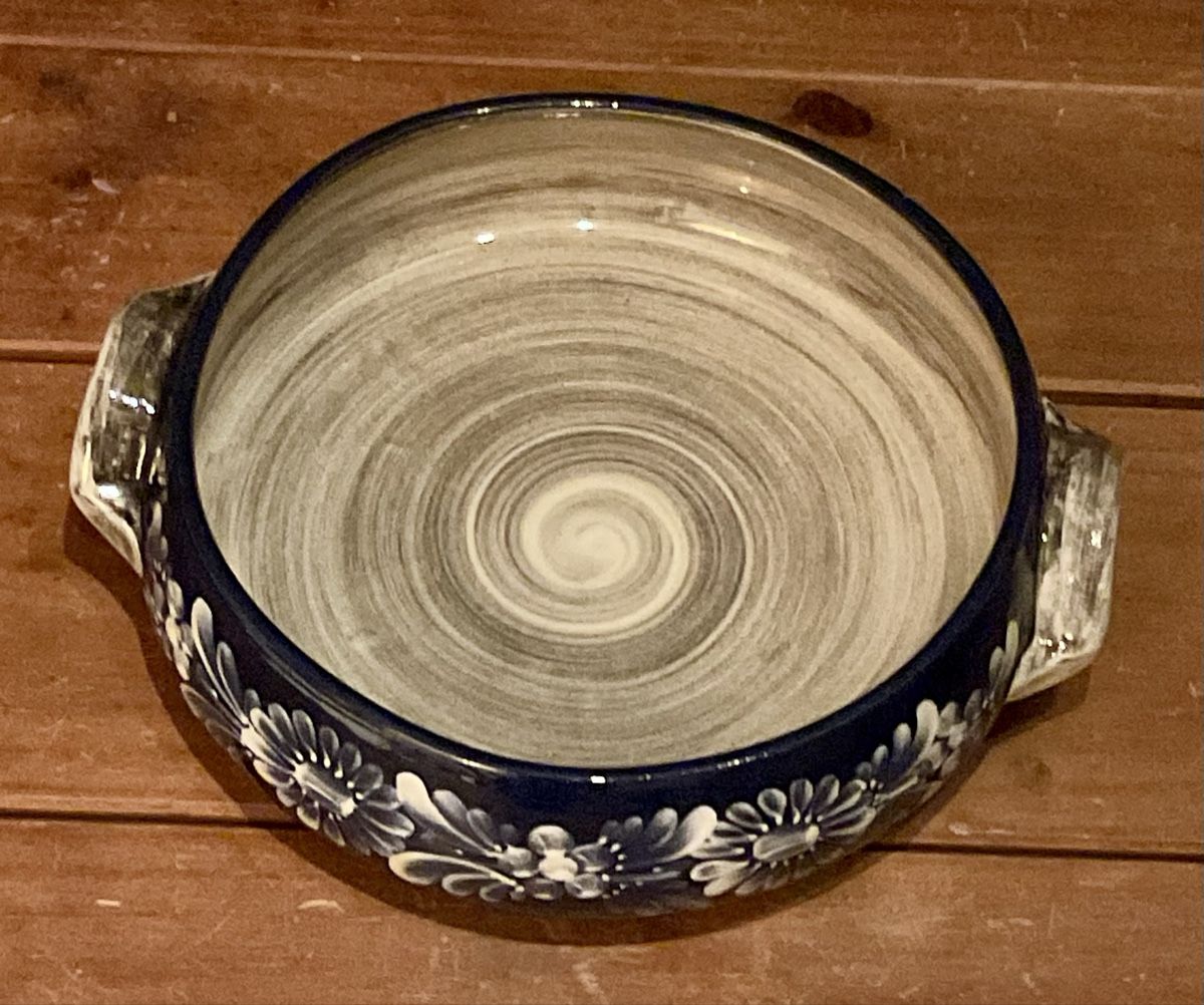 Ciotole: Keramik Schale mit Blumendesign - Handarbeit – Usato da Endingen venduto da nathan05 1