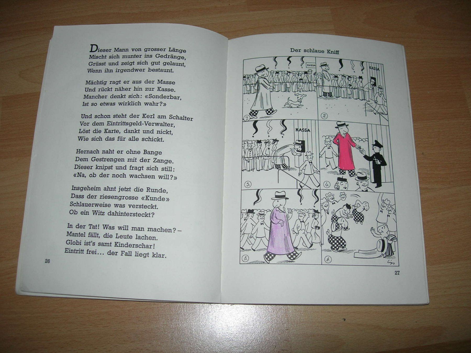 Comics: Globi, so ein Lausbub 1. Auflage 1971 – Gebraucht aus Hornussen von Corvette- 6