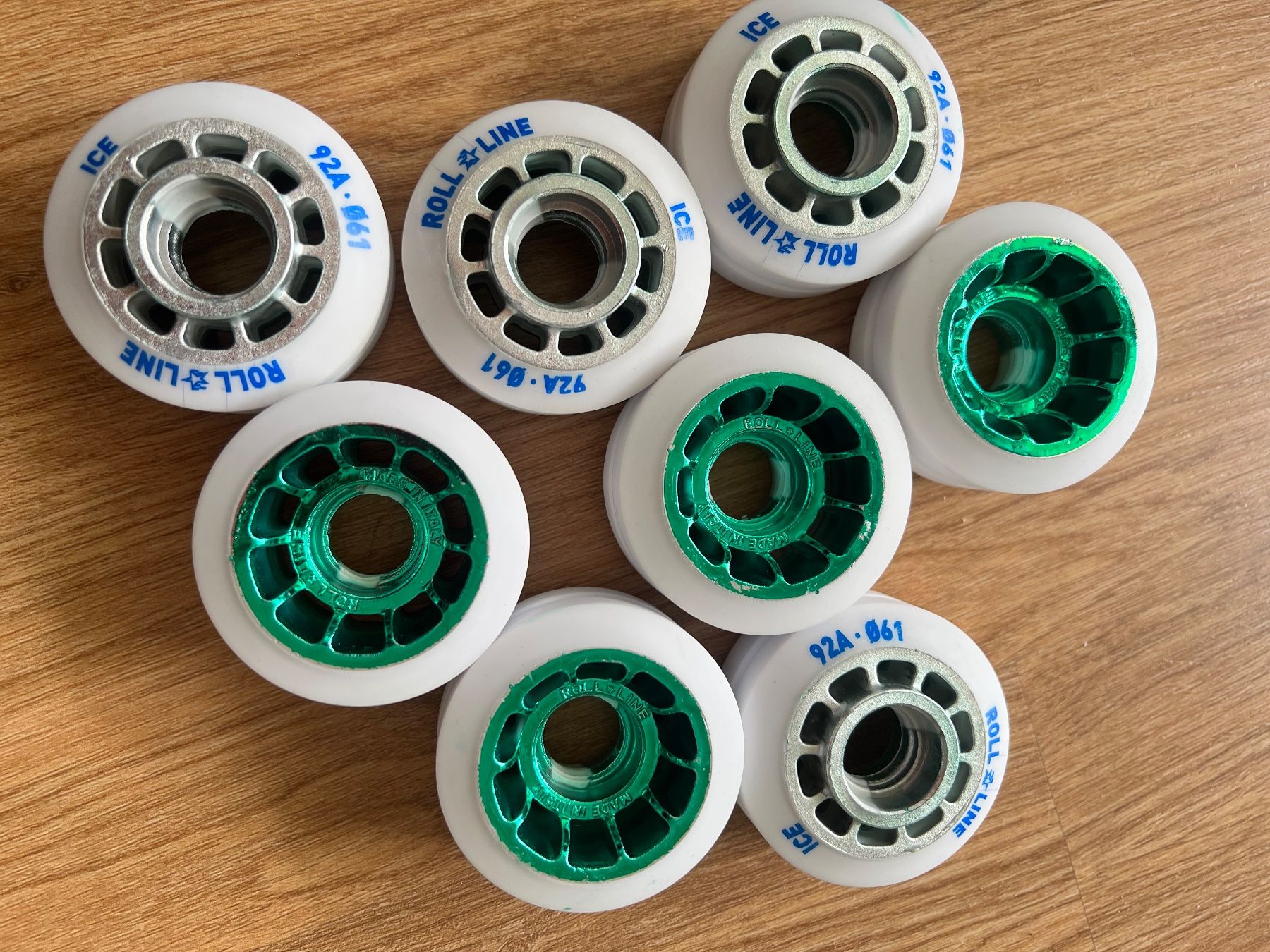 Altro per stoccaggio & trasporto: Roll Line Ice Wheels 92A - Durchmesser 61 – Nuovo e nell'imballaggio originale da Winterthur venduto da Hello088x 1