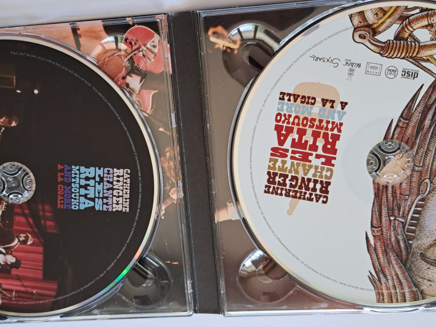 CDs: Cd Catherine Ringer chante les Rita Mitsouko – D'occasion à Pully par bro_n52j 2
