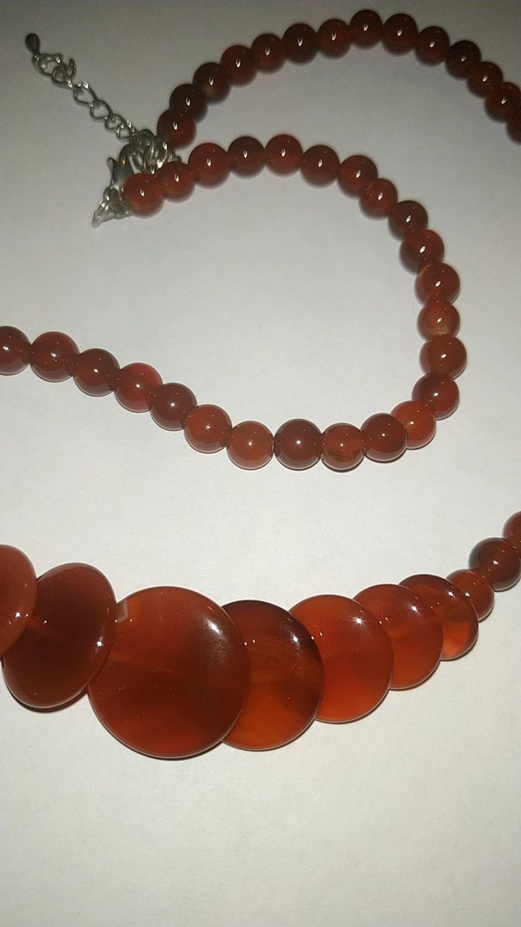 Catenine: Karneol Kette 46cm – Nuovo e nell'imballaggio originale da Münchenbuchsee venduto da Daniel0133 1