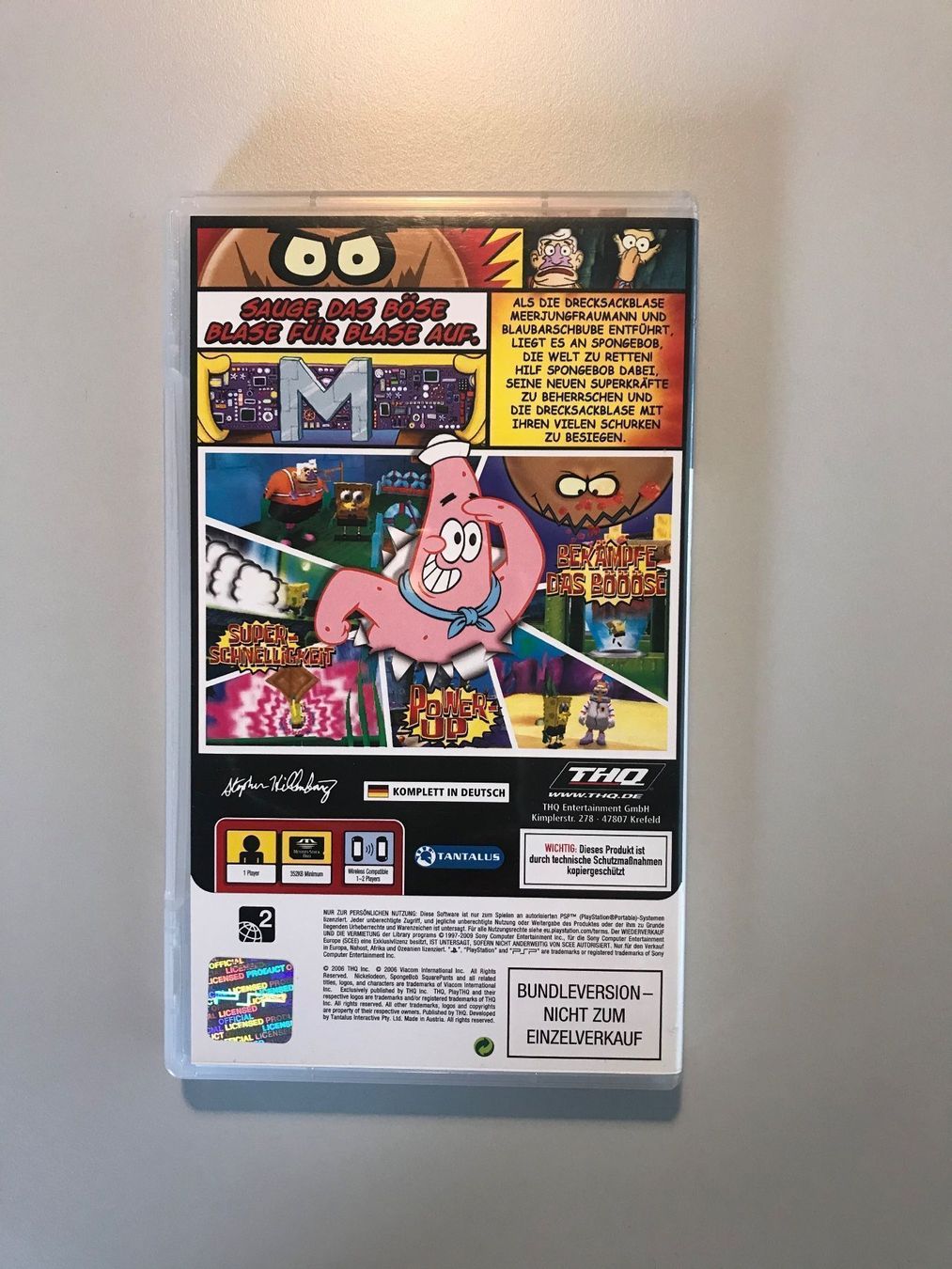Spiele: Spongebob der gelbe rächer psp – Gebraucht aus Langnau am Albis von CollectingCoRe 1