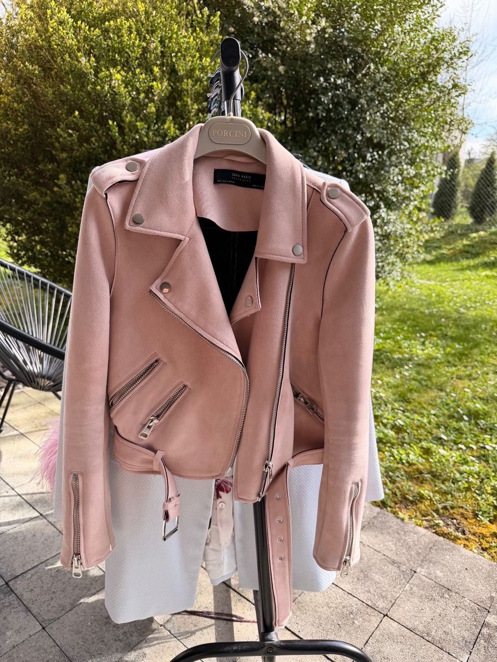 Zara Giacche: Zara Frühlingsjacke in Pink Grösse S – Usato da Winterthur venduto da yan_jnw8