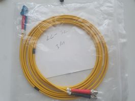 LWL-Patchkabel Glasfaserkabel LC-SC LC - SC Duplex, 3 m 3m