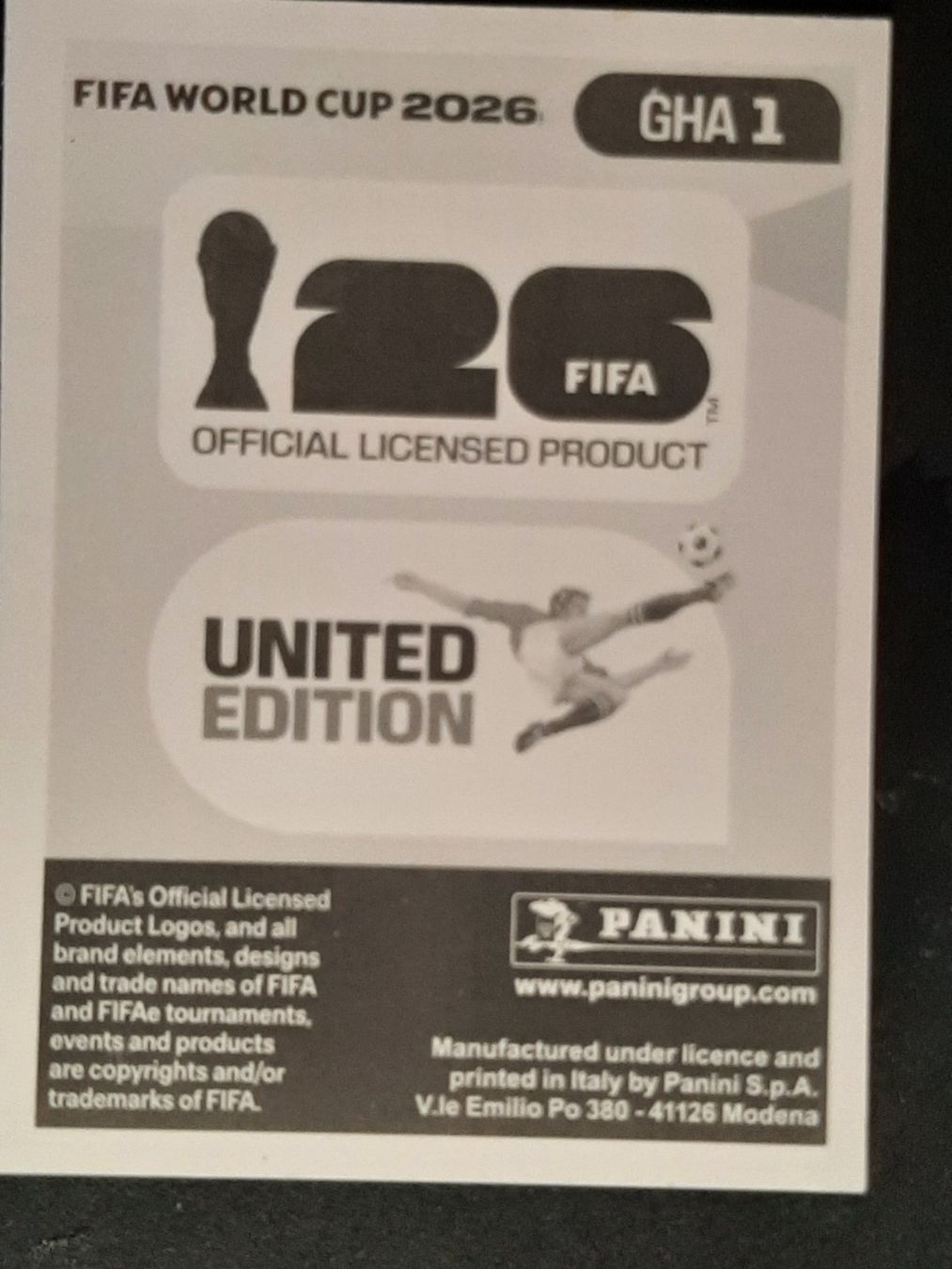 Panini Carte collezionabili: Panini 2026 GHA1 – Nuovo (secondo la descrizione) da Leuk-Stadt venduto da Meic 1