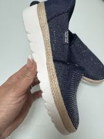 Skechers Slip-Ins Damen-Glitzerjeans-Stoff