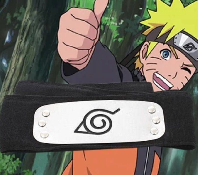 Costumi: Naruto Stirnband – Nuovo e nell'imballaggio originale da Lichtensteig venduto da JASAGO 3