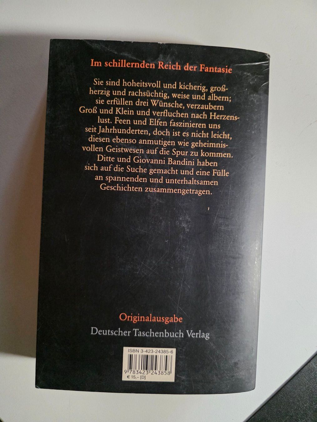 Libri: Das Buch der Elfen und Feen - Ditte Giovanni Bandini - 2004 – Usato da Walterswil BE venduto da Lonitti 5