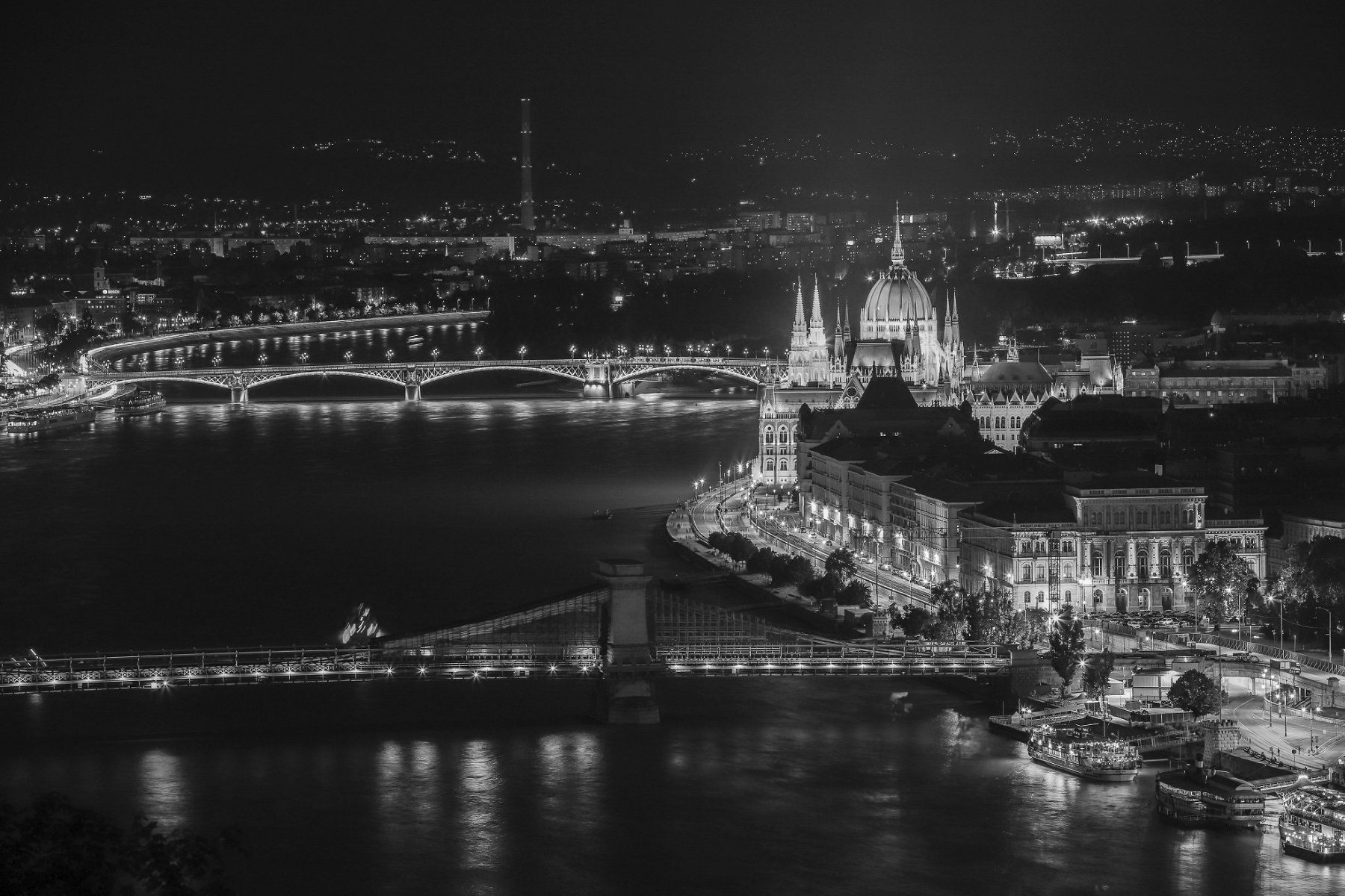 Poster & Bilder: Foto 100cm x 70cm  Budapest by night – Neu (gemäss Beschreibung) aus Waltenschwil von Mafowi