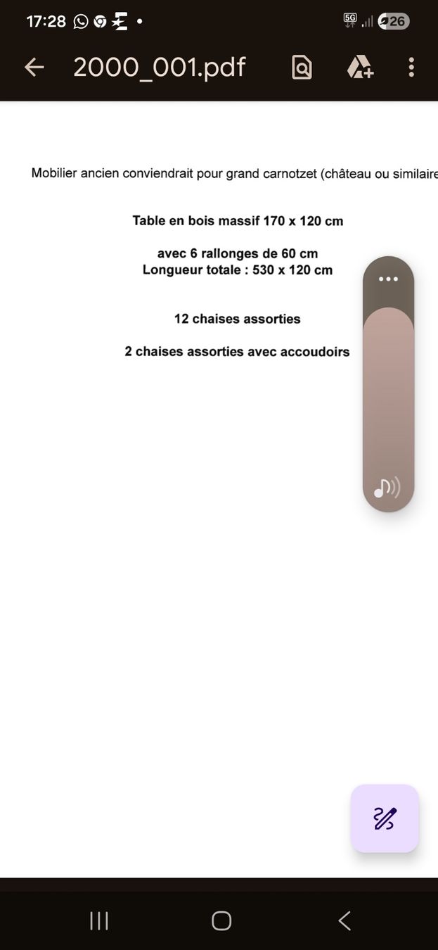 Set di tavolo e panche: Table et chaises en bois massif – Usato da Ogens venduto da nadje01 2