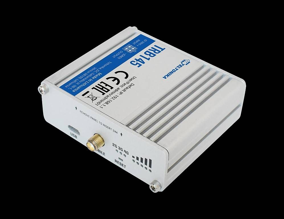 Modem & Router: TELTONIKA TRB145 Gateway Silber – Usato da Rüti ZH venduto da Inovis_AG 1