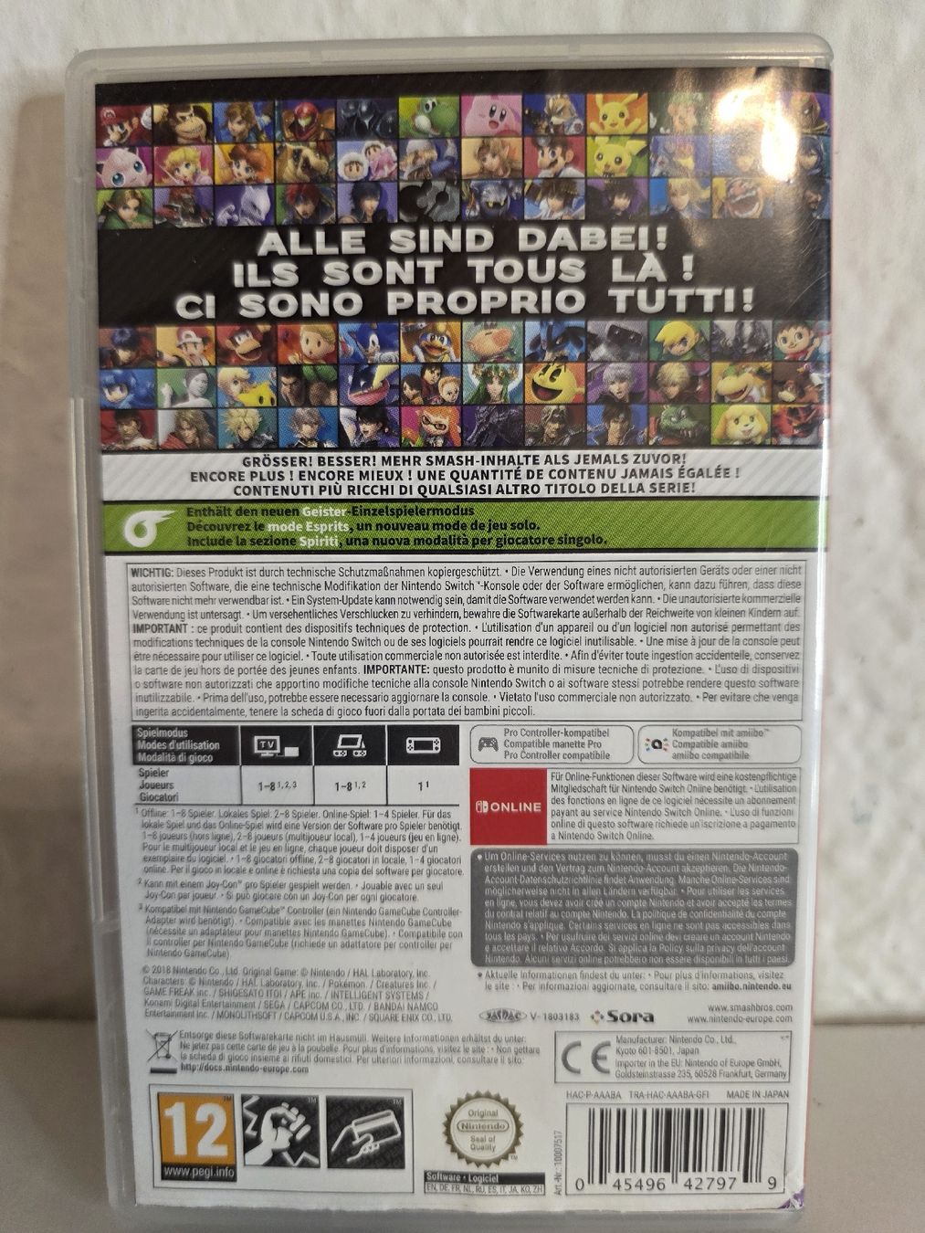 Giochi: Nintendo Switch Super Smash Bros Ultimate Spiel  – Usato da Ehrendingen venduto da lax21 1