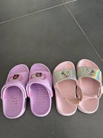 Ciabatte mare bambina n. 22/23 viola e n. 24 rosa 