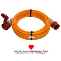 Aktion -30.-  50m PUR Verlängerungskabel CEE32-5 IP44 5x4mm2