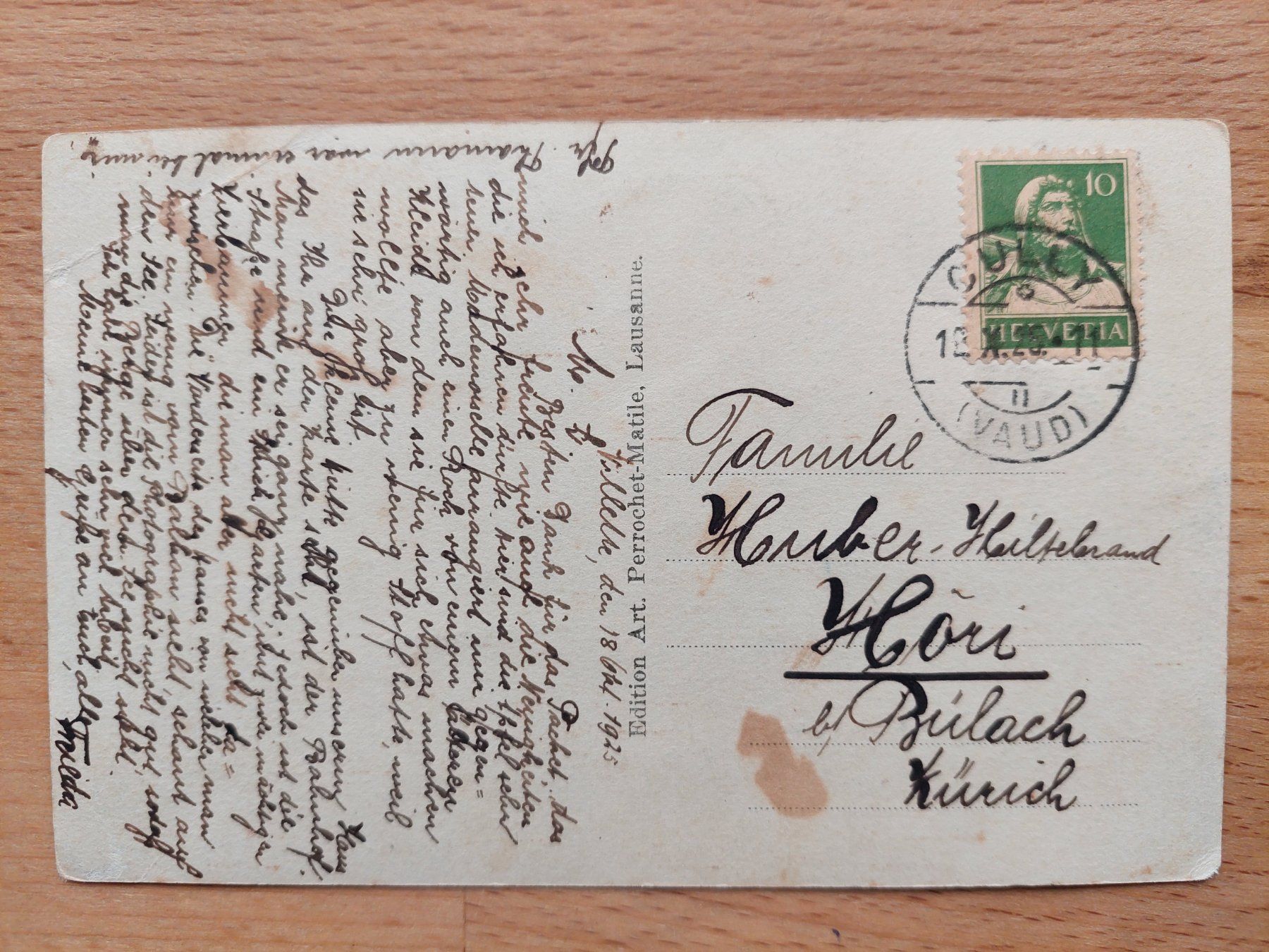Cartes postales: AK Villette – D'occasion à Obfelden par Foto_Bild_Kunst_Buch 1