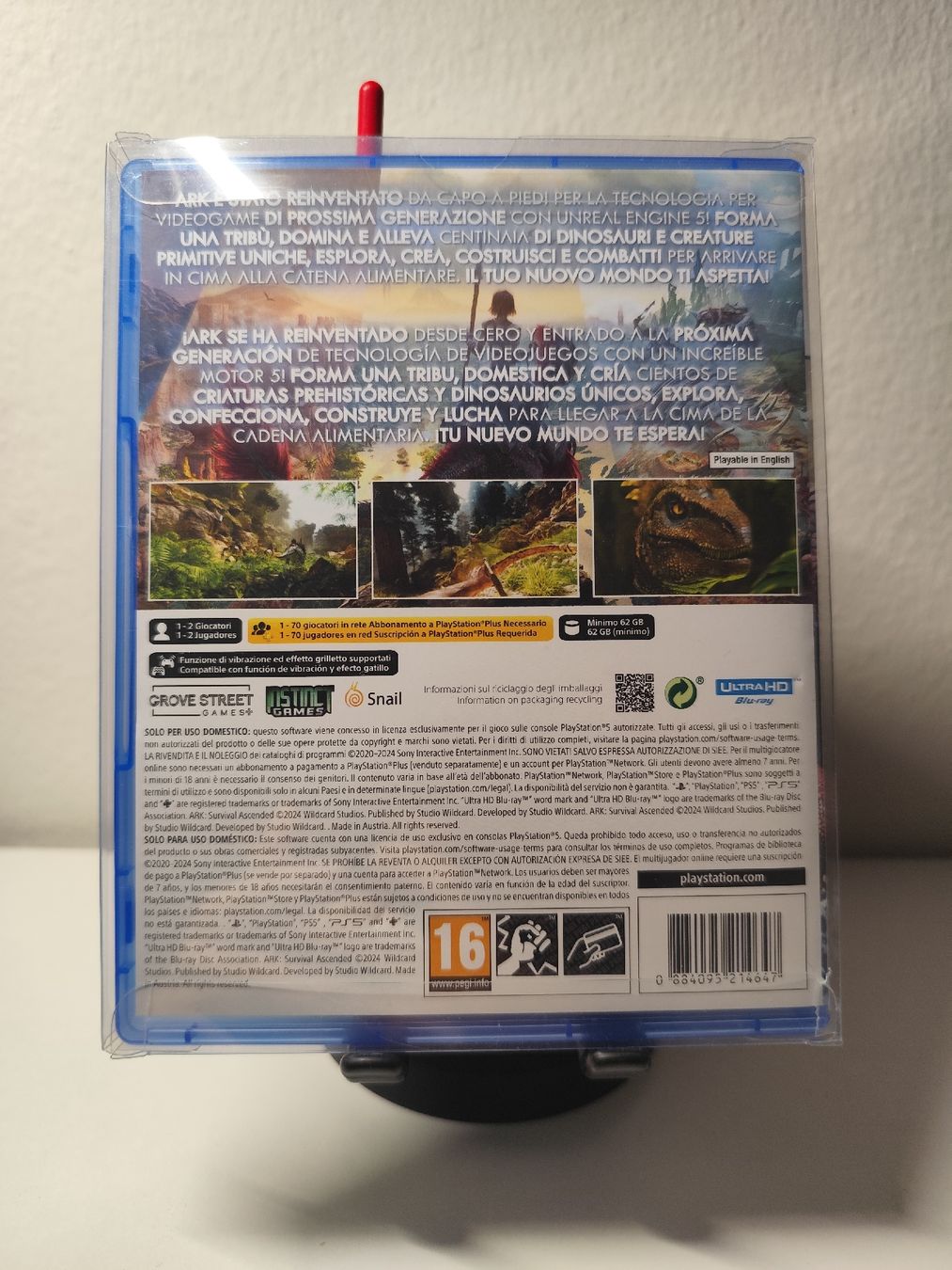 Giochi: ARK: Survival Ascended PS5 Usato Perfetto  – Usato da S. Vittore venduto da GamesAndCards95 1