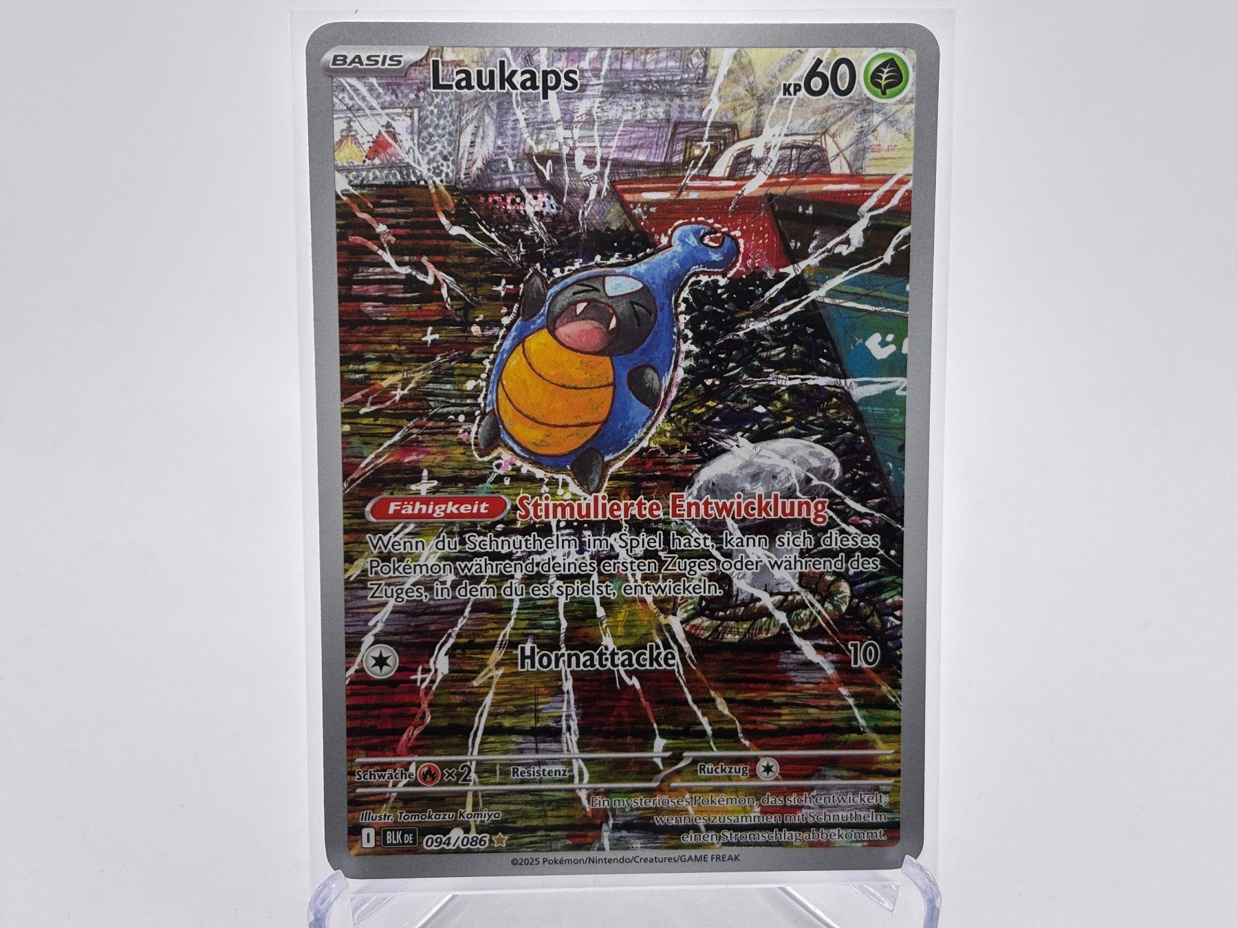 Pokémon Sammelbilder & Trading cards: Schwarze Blitze - Laukaps  (BLK 94) - DE – Neu (gemäss Beschreibung) aus Allschwil von Bullach