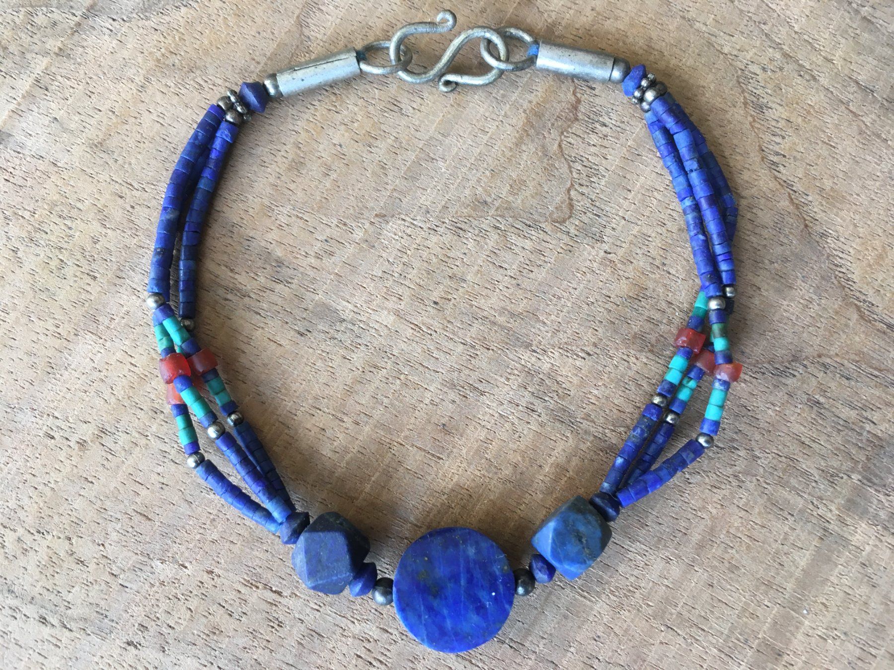 Bracciali & Braccialetti: ARMKETTE  LAPISLAZULI  LÄNGE 22cm – Nuovo e nell'imballaggio originale da Aesch ZH venduto da LiquidAktion
