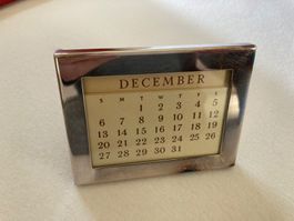 FOTORAHMEN TISCHKALENDER GALBIATI Mod. TIFFANY, ECHTSILBER