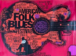 Original Poster: American Folk & Blues Festival 1964