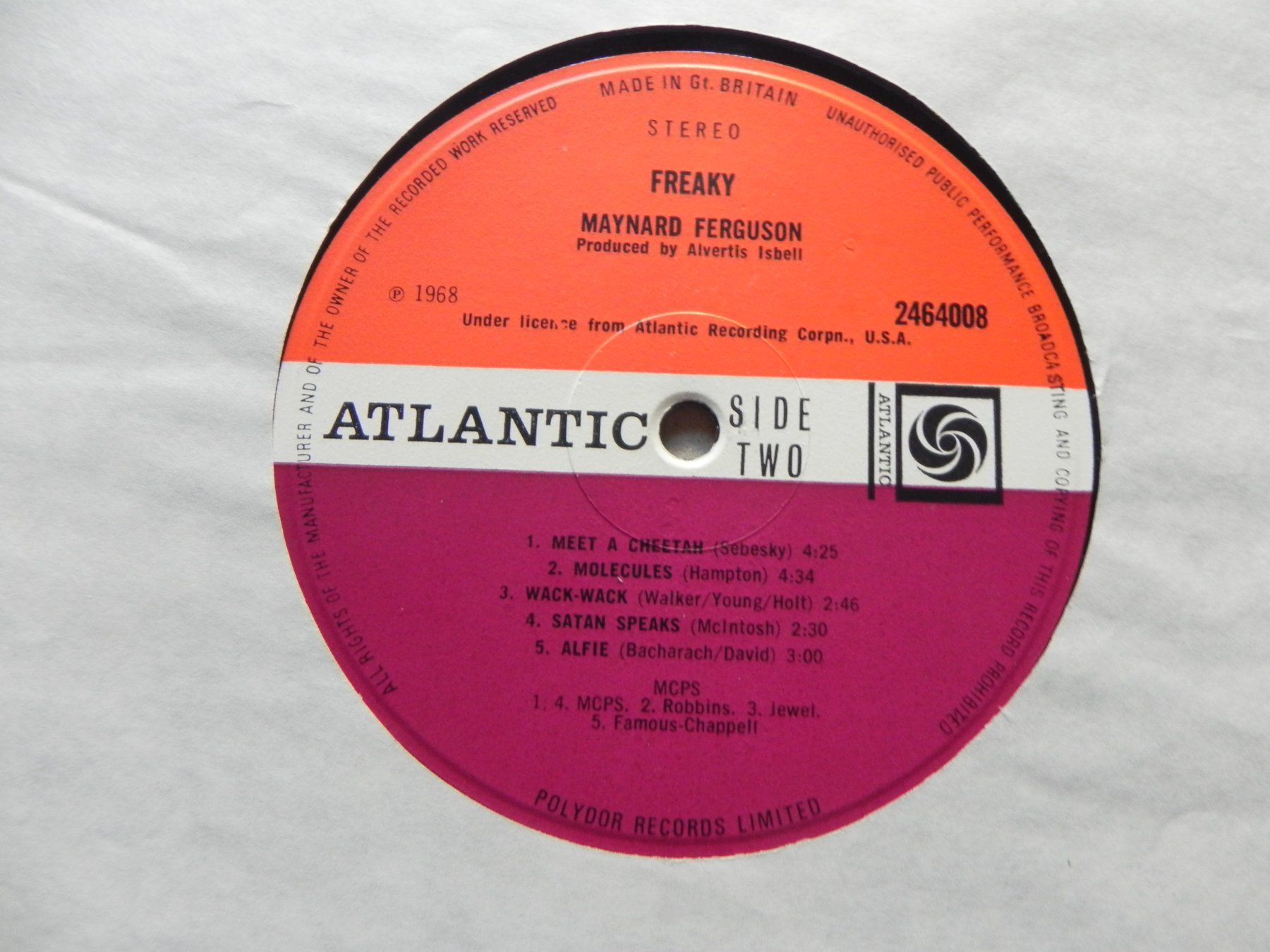 Dischi in vinile: LP Kanada Jazz Trompeter Maynard Ferguson 1970 Freaky – Usato da Siebnen venduto da krimsie 4