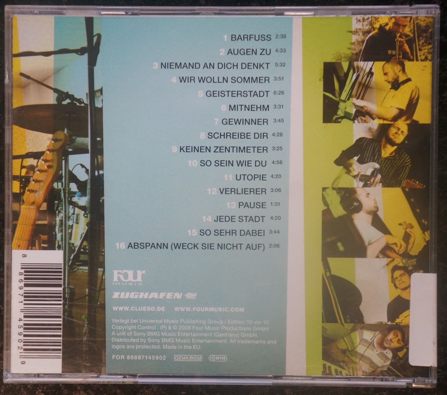CD: Clueso - So Sehr dabei - CD – Usato da Schaffhausen venduto da spinelli02 1