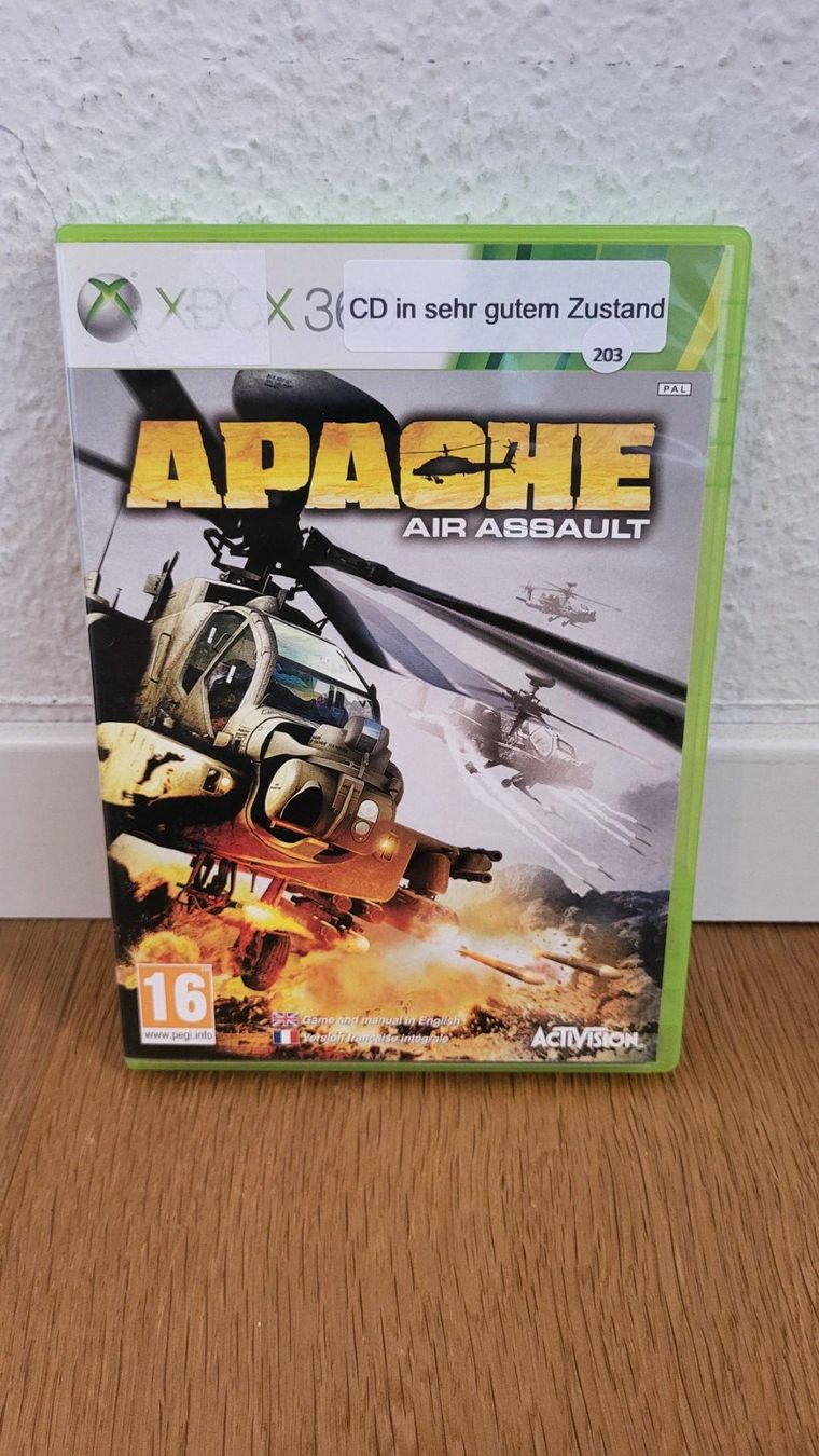 Microsoft Giochi: Xbox 360 - Apache Air Assault – Usato da Münsingen venduto da DigitaleSpielecke