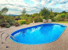 Piscine Ovale Ibiza Family 600 Luxe Enterrée