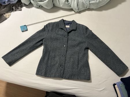 Veste en laine et soie Louisiana, taille 42 It (M en EU)
